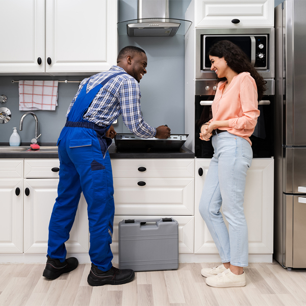 can you provide an estimate for cooktop repair before beginning any work in East Kingston